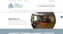 Desktop Screenshot of cheshirechiropractic.com